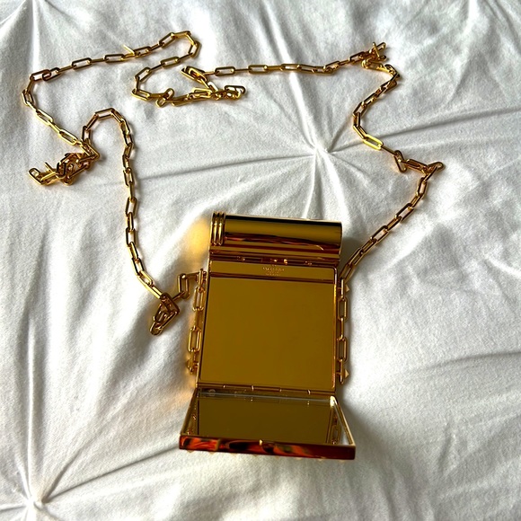 VALENTINO GARAVANI mirror compact yellow - Picture 2 of 6